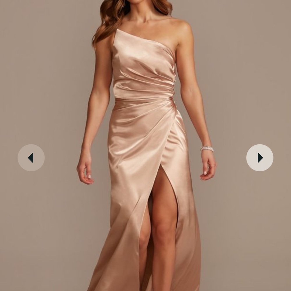 David’s Bridal dress, Sand color! Size 4